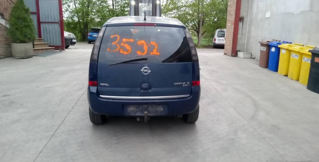 Opel Meriva A 1,7CDTI 92kw kód motora: Z17DTR