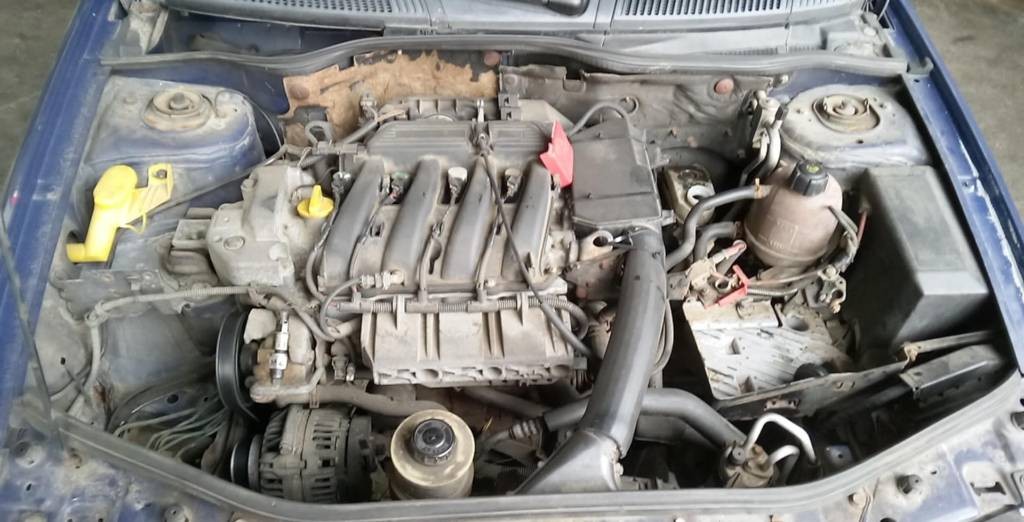 Renault Megane 1,4i 70kw kód motora: K4JC7