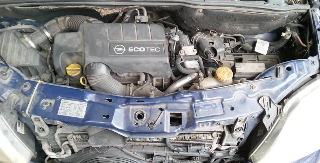 Opel Meriva A 1,7CDTI 92kw kód motora: Z17DTR
